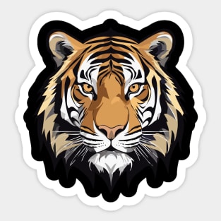 Tiger Face Sticker